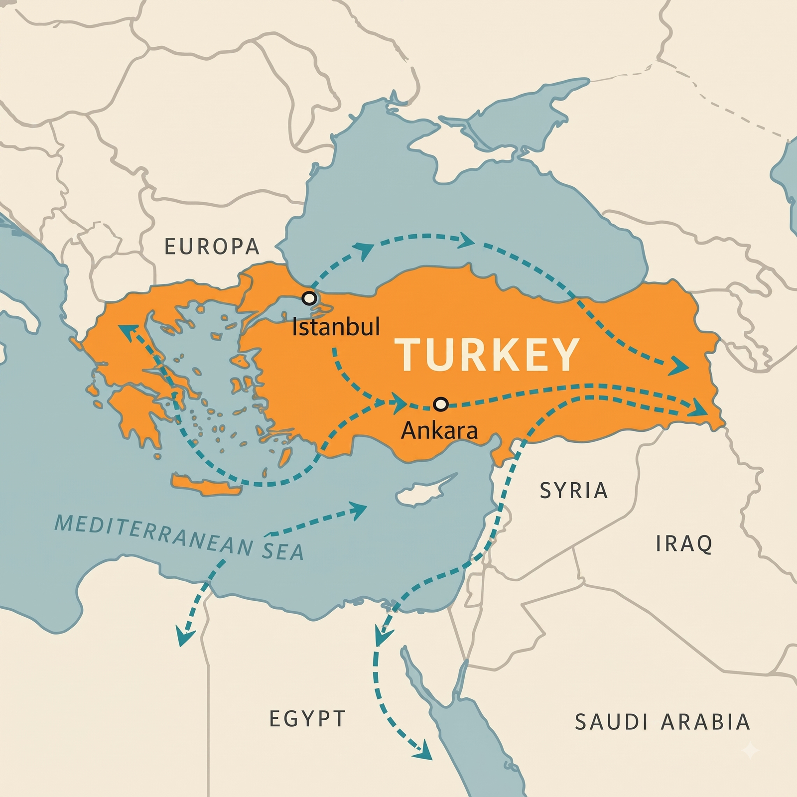 Turkey’s Strategic Hub Position