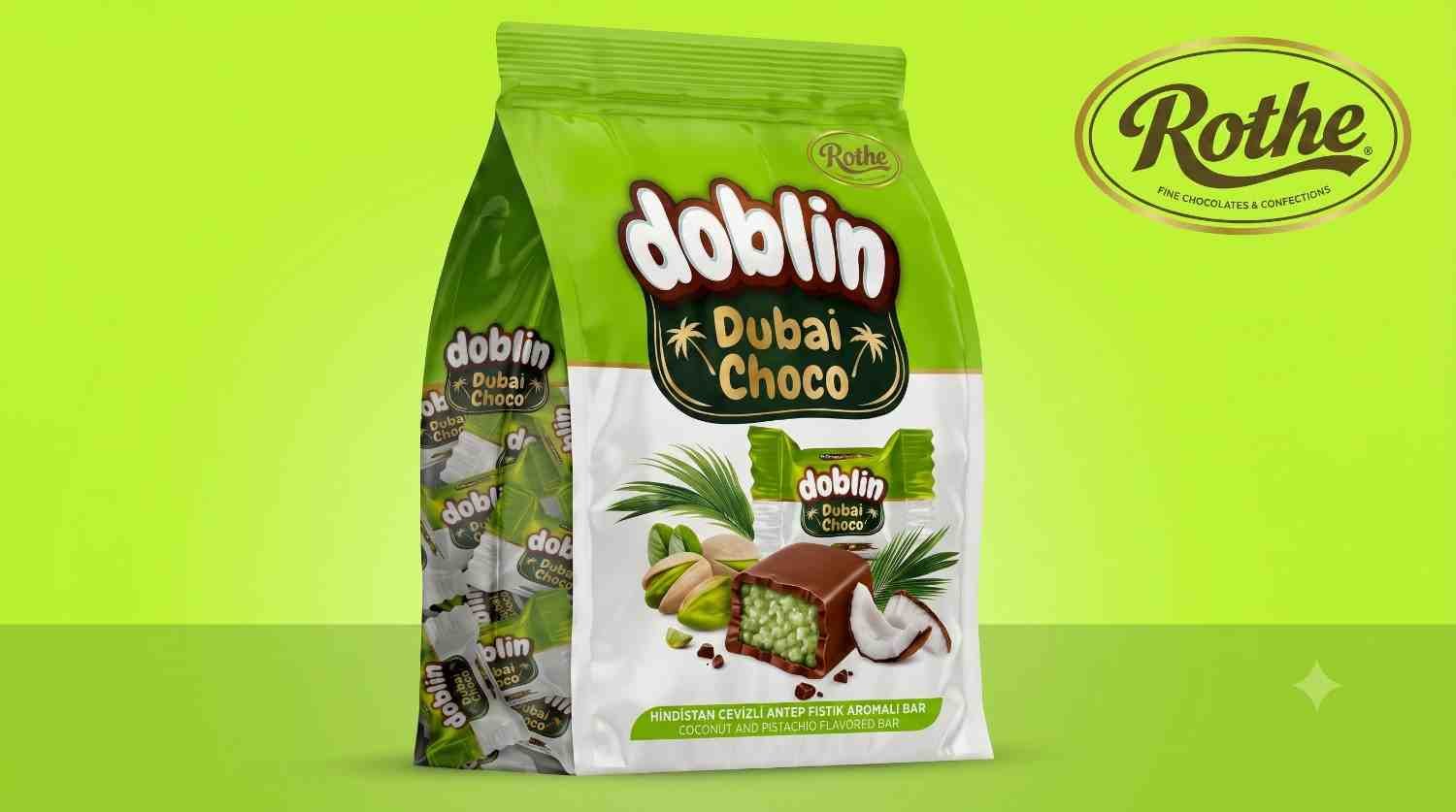 ROTHE DUBAI CHOCOLATE COCONUT BAR
