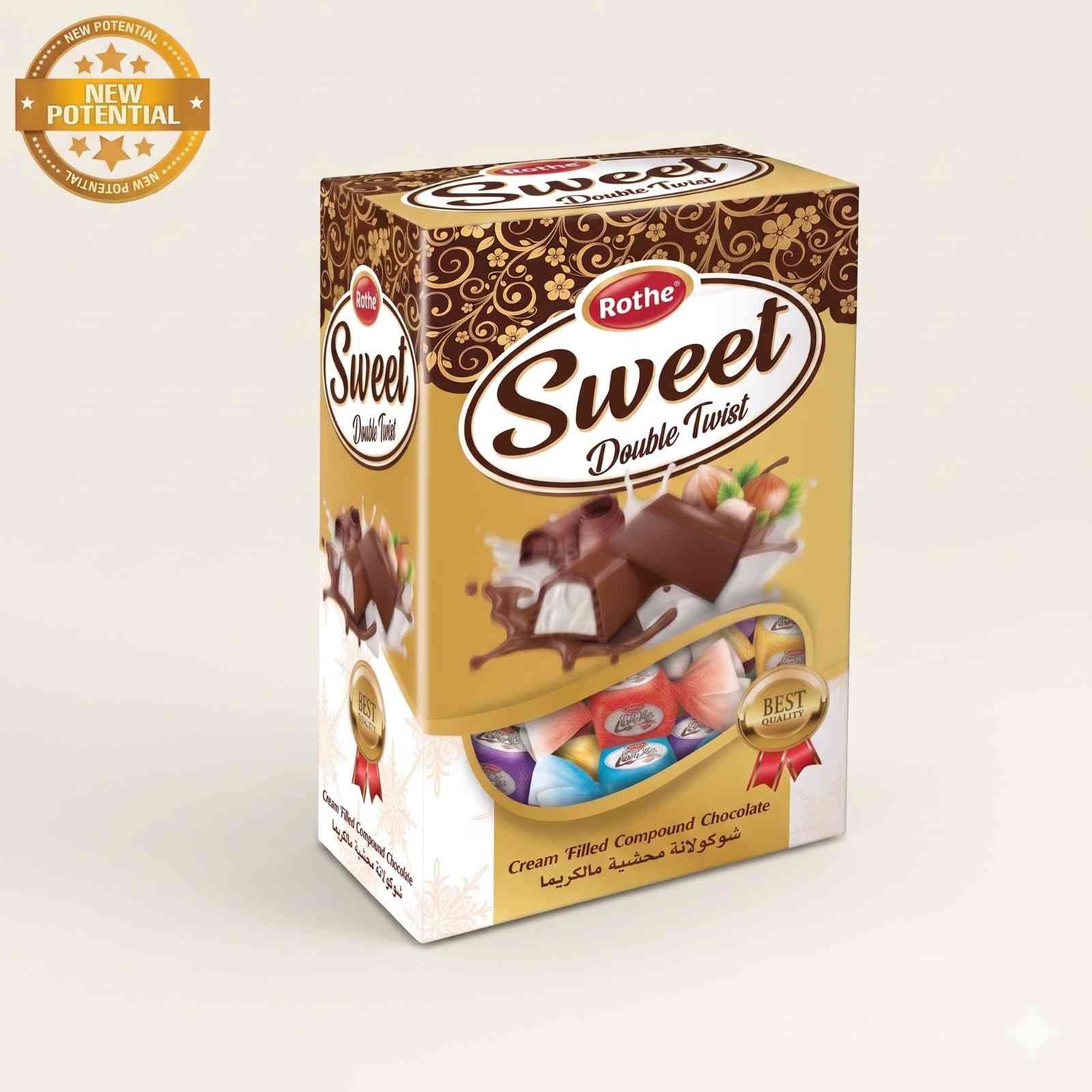 Rothe Sweet Double Twist Compound Chocolate
