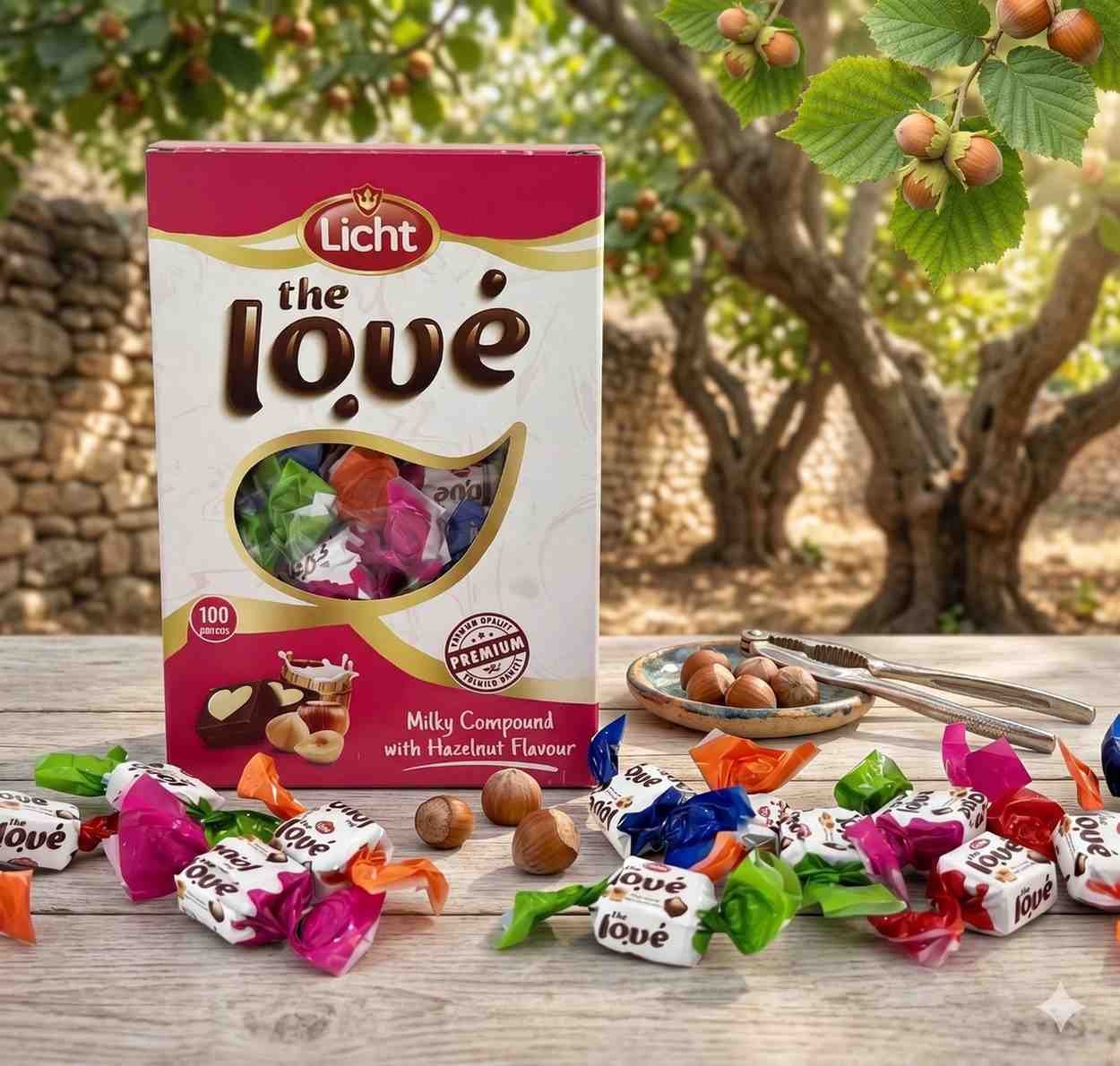 Rothe Licht the Love Double Twist Chocolate