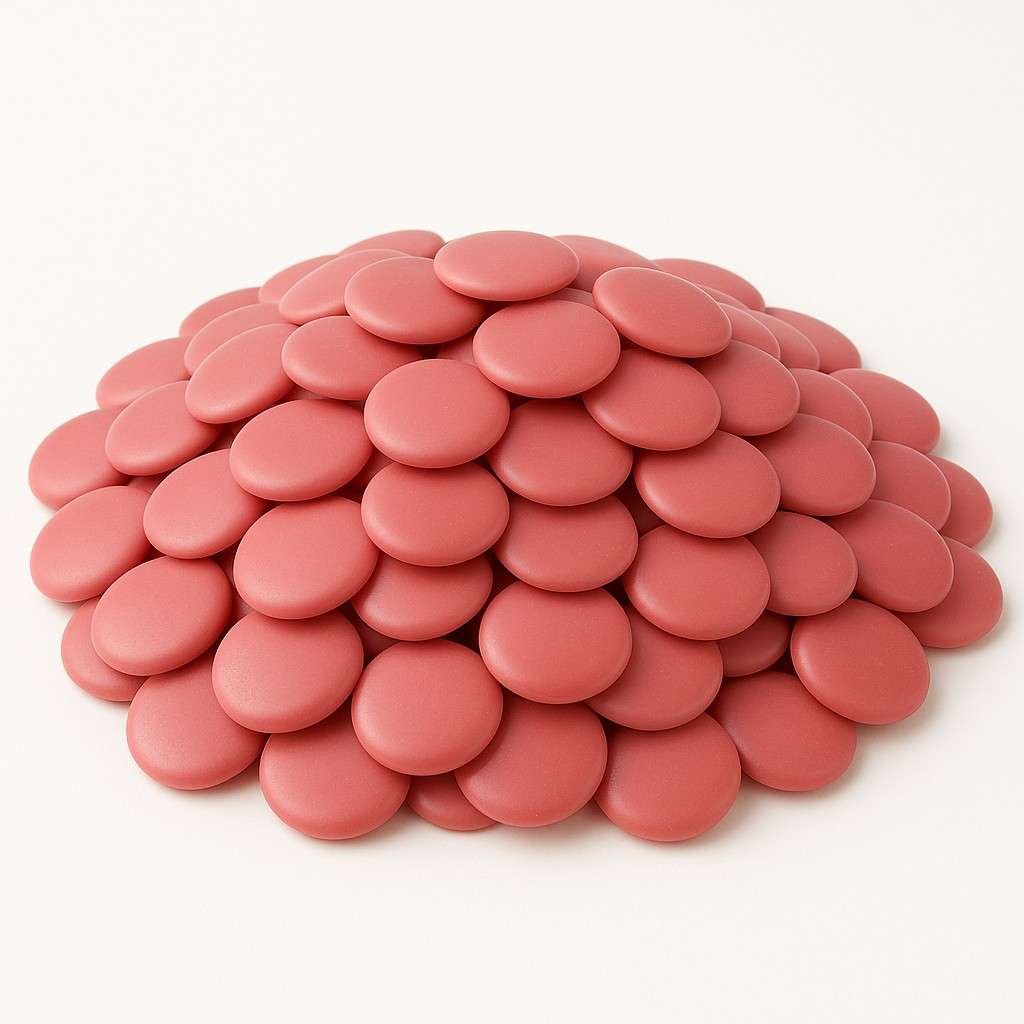 Raspberry-Flavored Confectionery Flakes