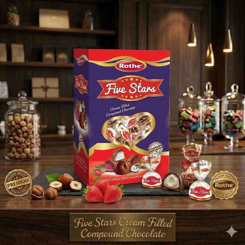 Rothe Five Stars Single Twist Chocolate