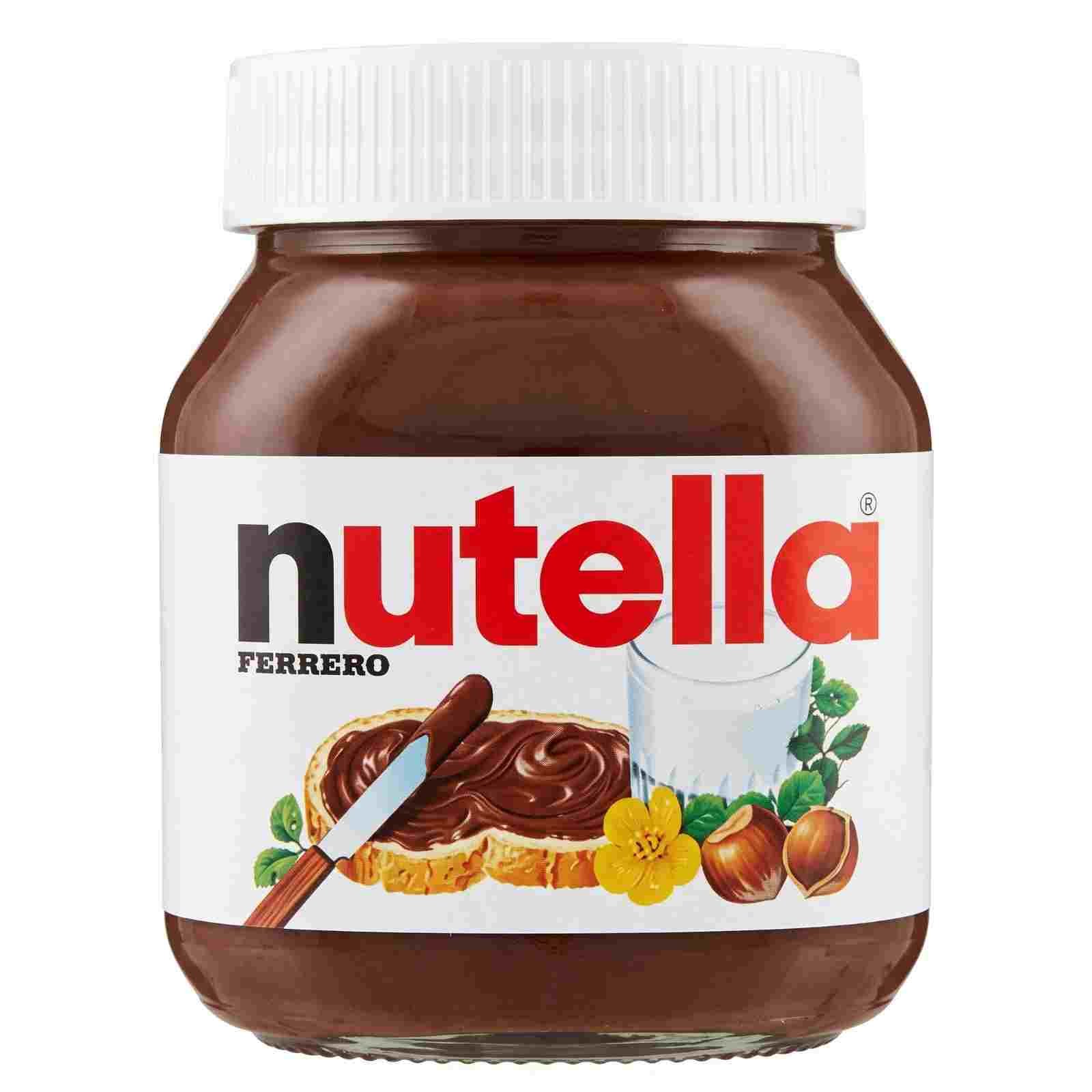 Nutella Chocolate Glass Jar 825 gr