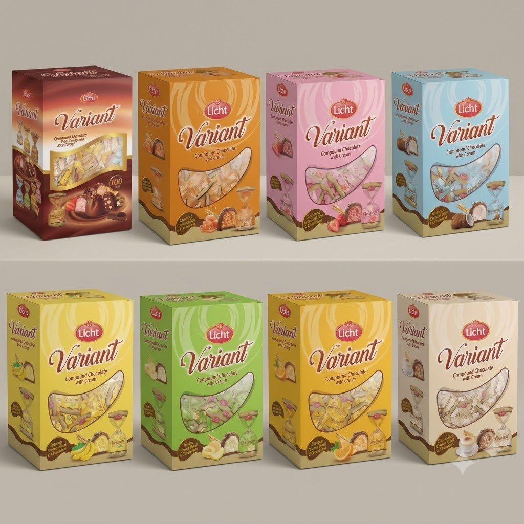 ROTHE LICHT VARIANT SINGLE TWIST COMPOUND CHOCOLATE — gallery 2