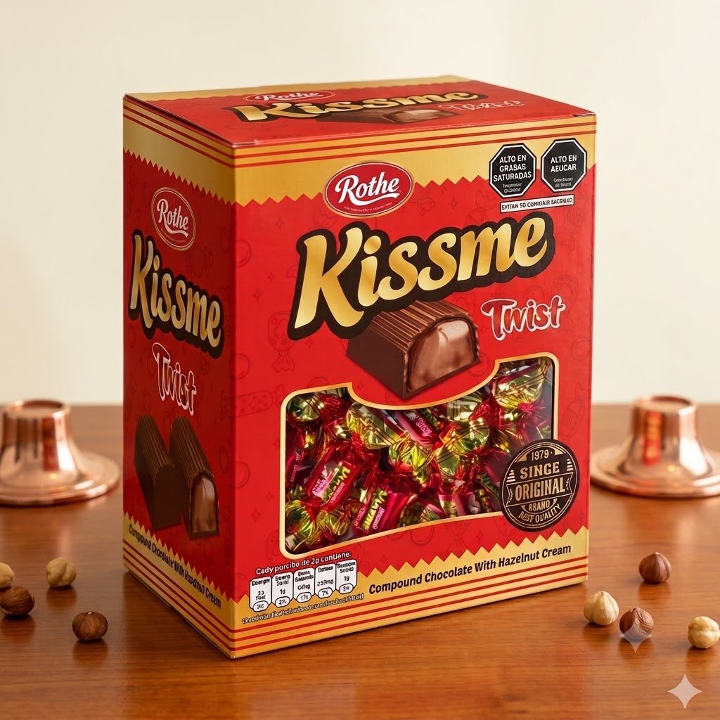 Rothe Kissme Double Twist Compound Chocolate — gallery 2