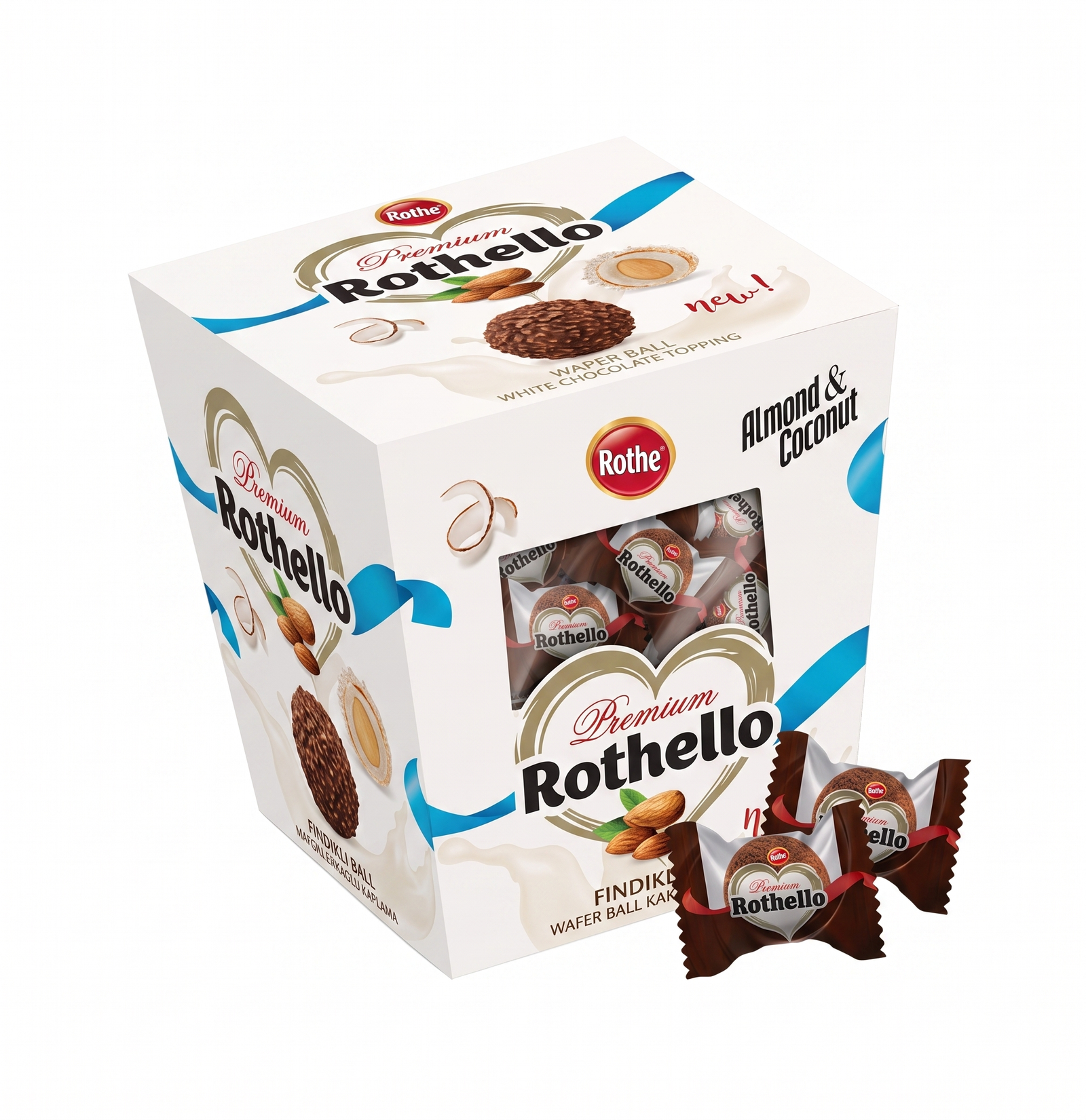 Rothello Almond Round Wafer — gallery 1