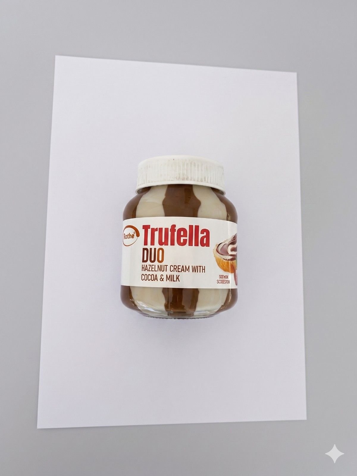 Rothe Trufella Duo Chocolate Spread with Hazelnut & Milky Cream — gallery 1