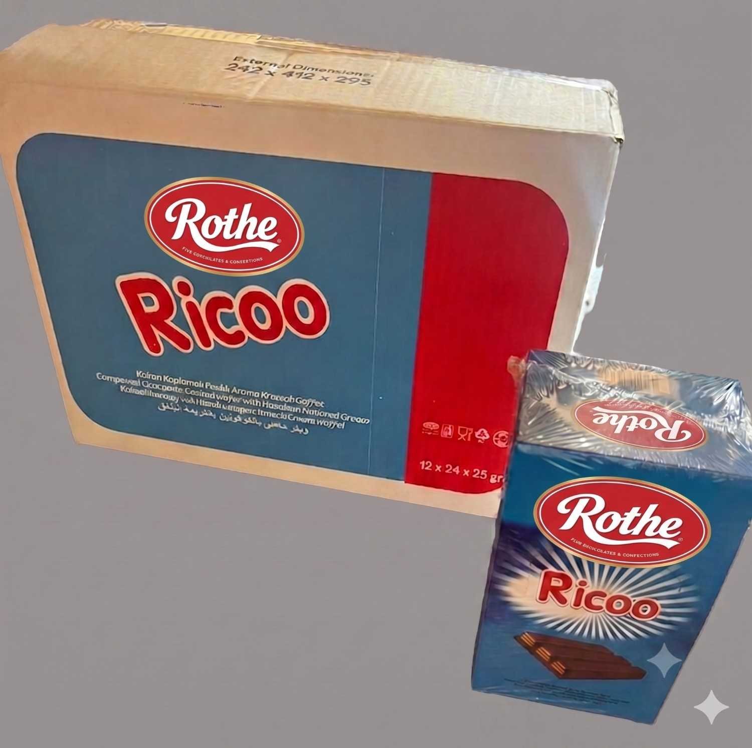 Rothe Choco Ricoo Compound Chocolate Wafer with Hazelnut Flavored Cream — gallery 2