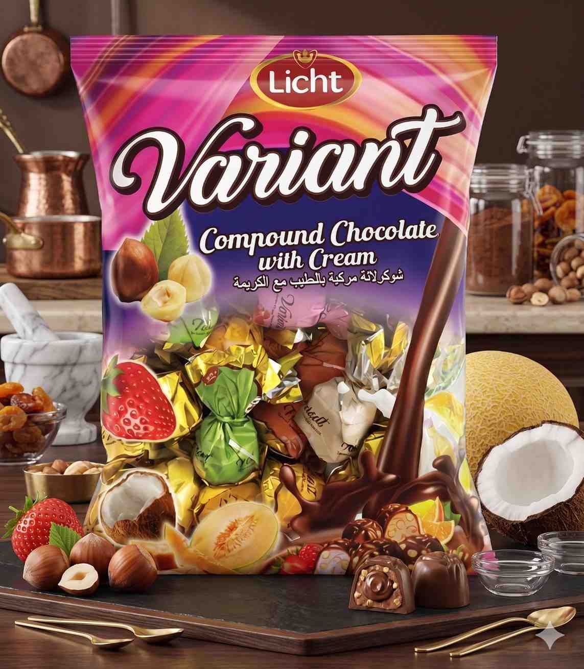 ROTHE LICHT VARIANT SINGLE TWIST COMPOUND CHOCOLATE — gallery 2