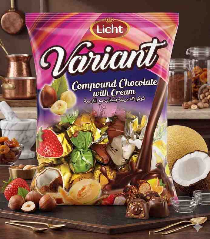 ROTHE LICHT VARIANT SINGLE TWIST COMPOUND CHOCOLATE — gallery 1
