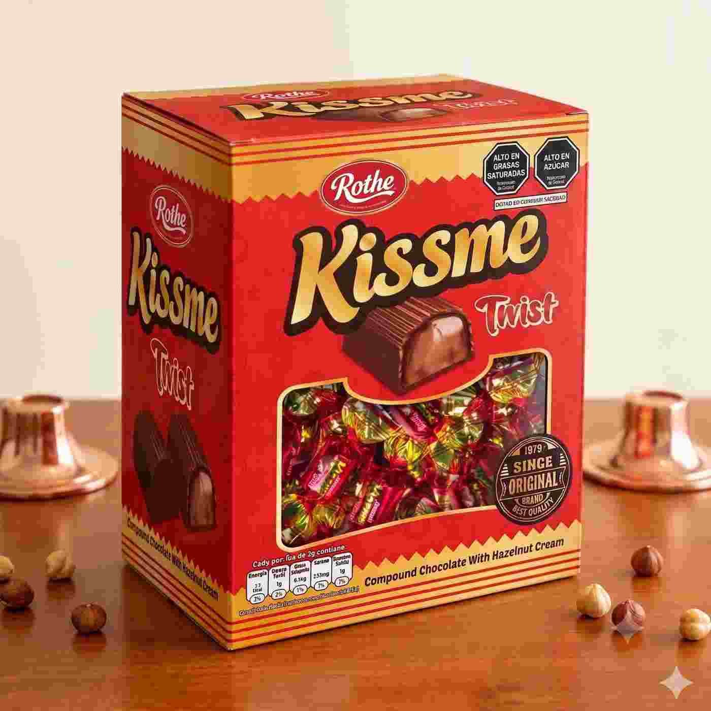 Rothe Kissme Double Twist Compound Chocolate — gallery 1