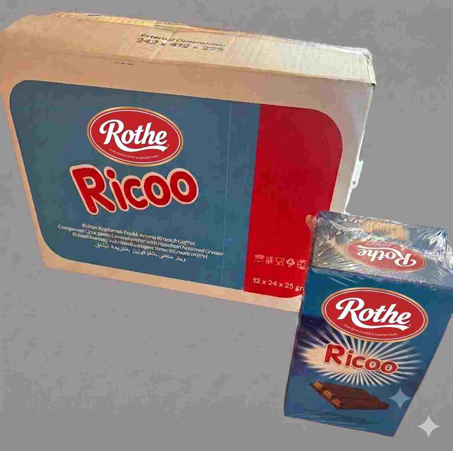 Rothe Choco Ricoo Compound Chocolate Wafer with Hazelnut Flavored Cream — gallery 2
