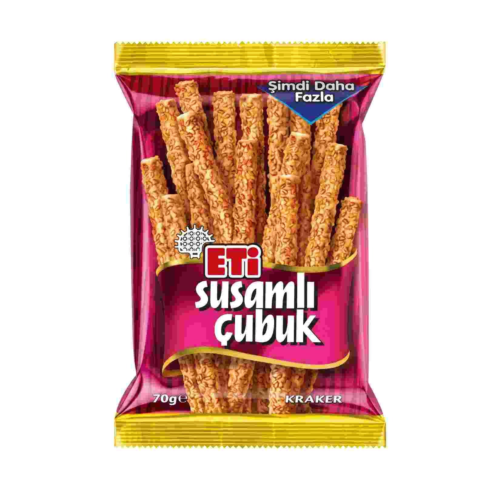 ETİ Susamlı Çubuk Kraker 70 gr — gallery 1
